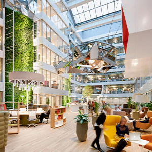 Наливной пол в Екатеринбурге для делового кластера Наливной пол в Екатеринбурге для делового кластера